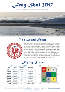 Feng Shui & 9 Star Ki Yearly Update 2017